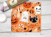 Kids Halloween Patterned Adhesive Vinyl H021
